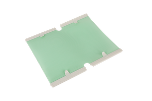 Skin Friendly Green Orthotic Thermoplastics For Fixation
