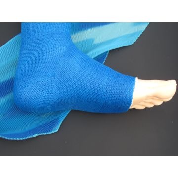 Blue Skin Friendly Orthotic Thermoplastics for Rehabilitation
